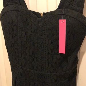 Black semi-formal dress